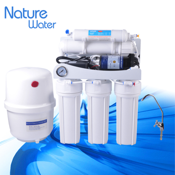 household 5 stage directly drinking water filter ro system with pressure gauge