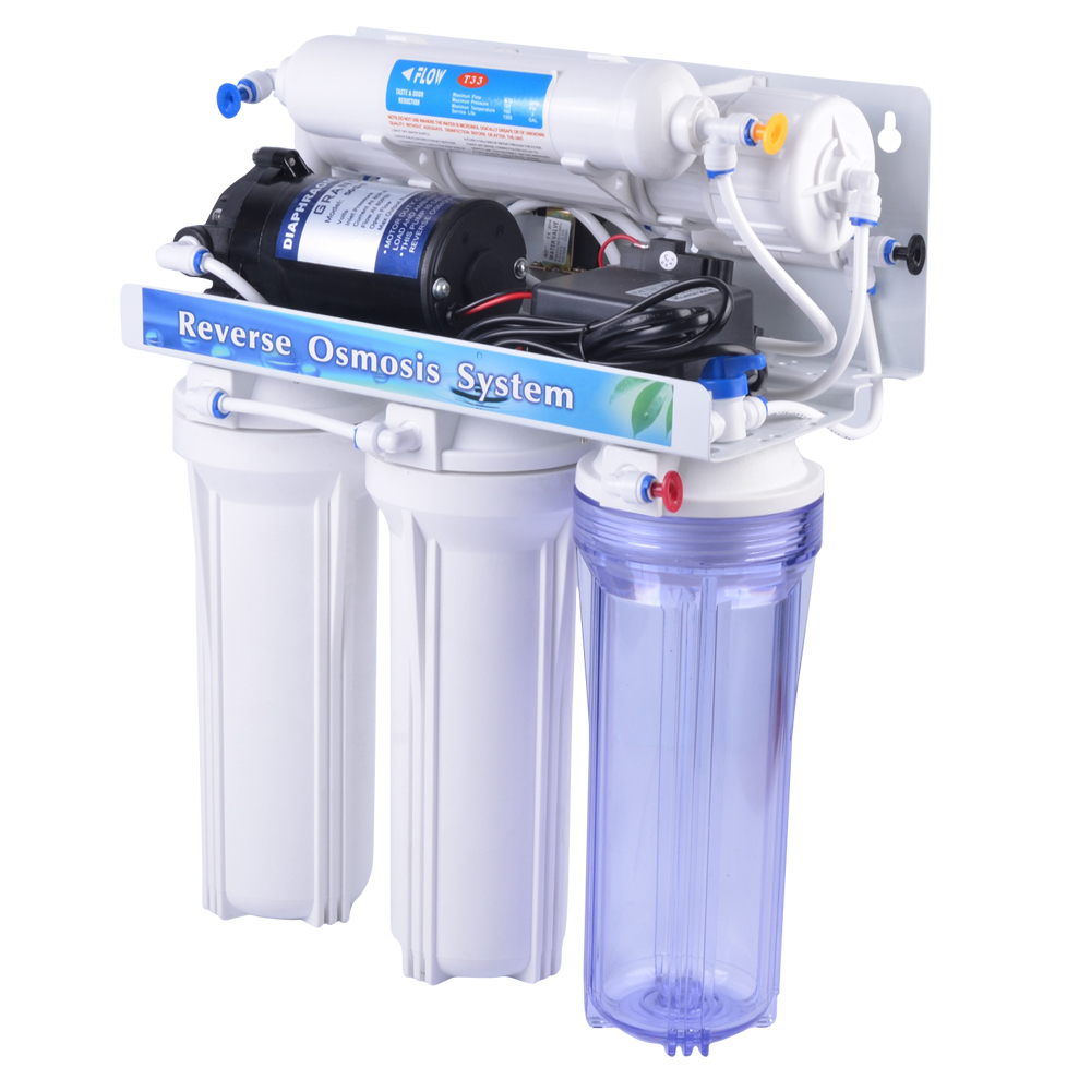 household 50GPD 5 stage water filter ro system with VONTRON membrane