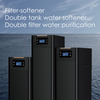 Filter-softener / Double tank water softener / Double filter water purification