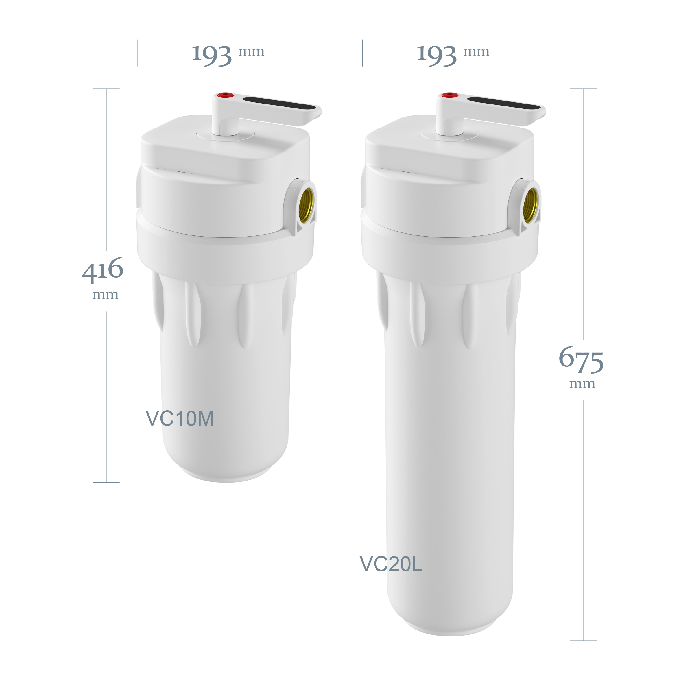 Ceramic valve Single layer Big housing