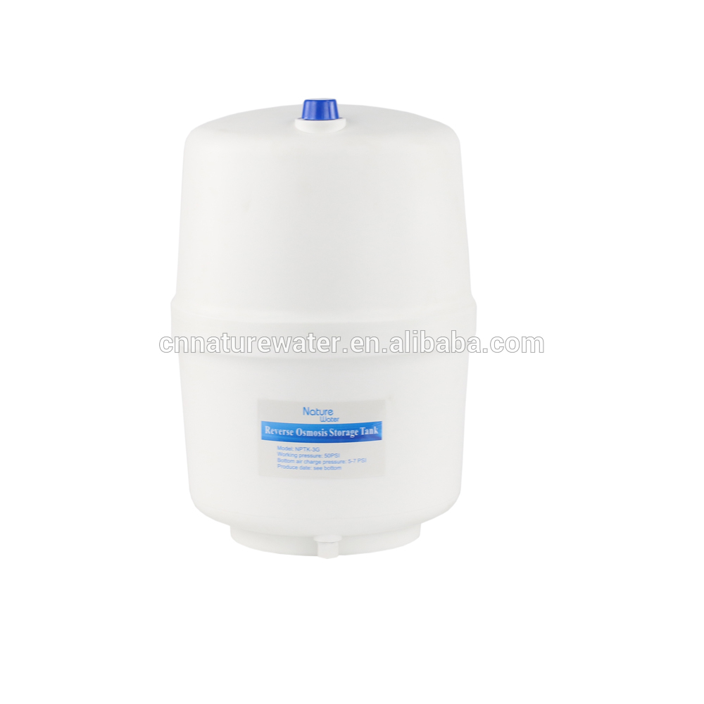 ro spare parts plastic pressure tank for household