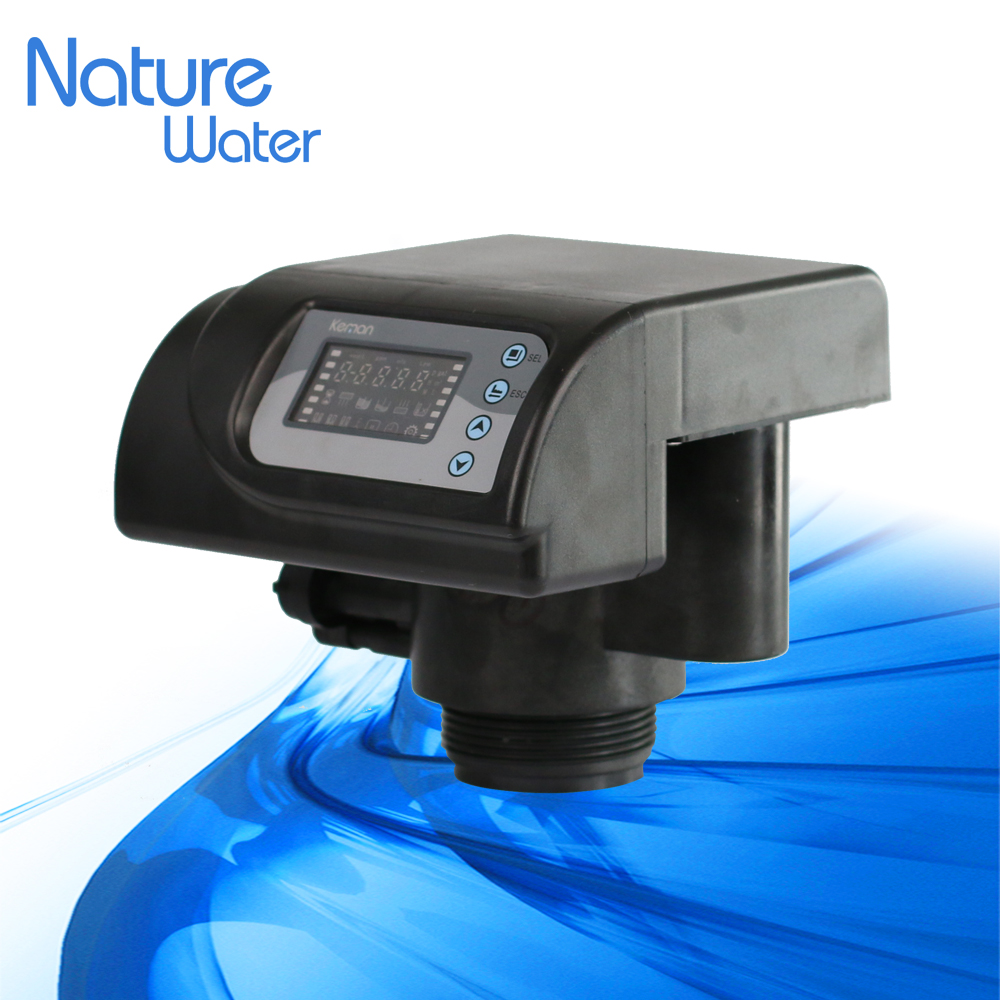 Water Filter Control Valve with automatic down flow with LED display