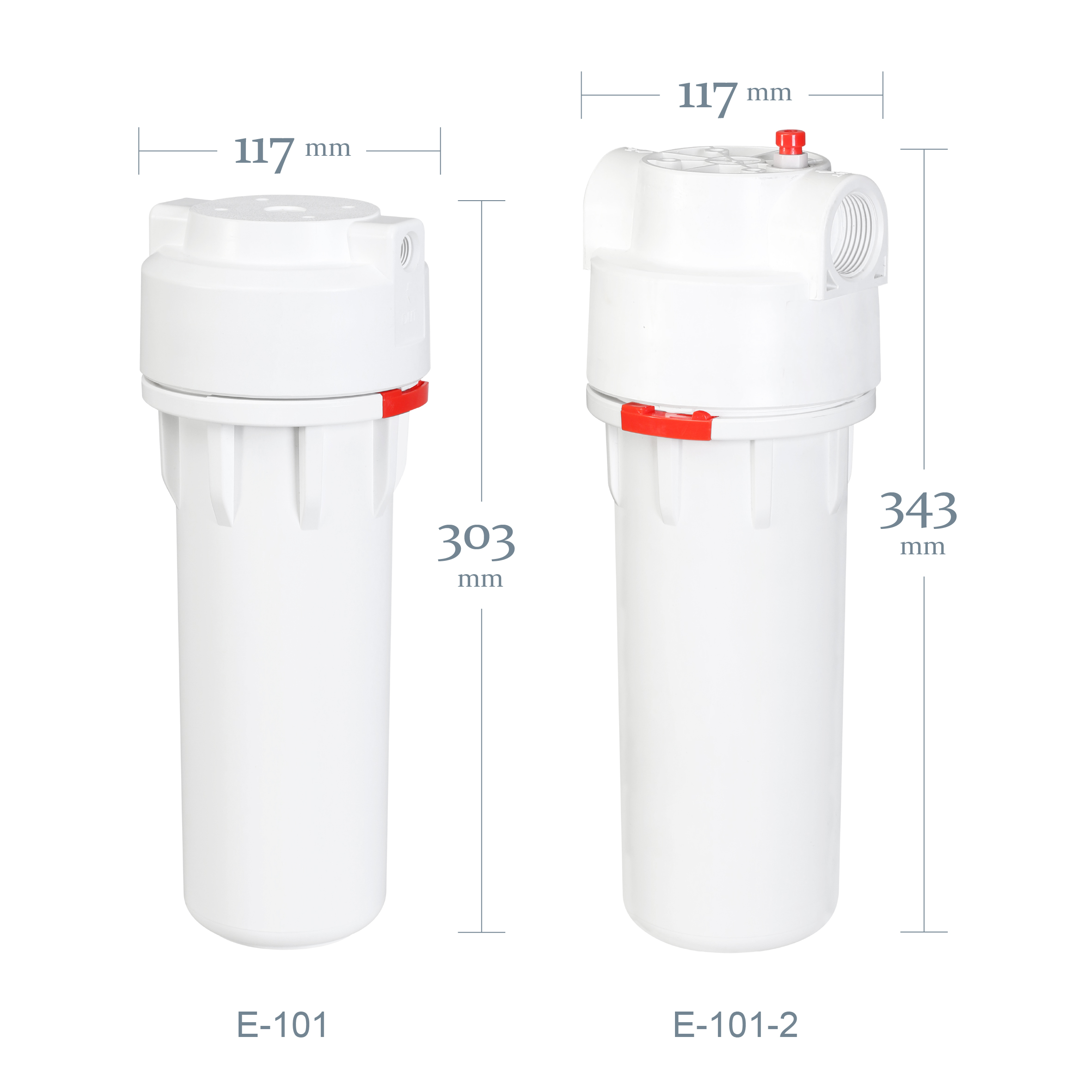 Single layer Easy Filter housing