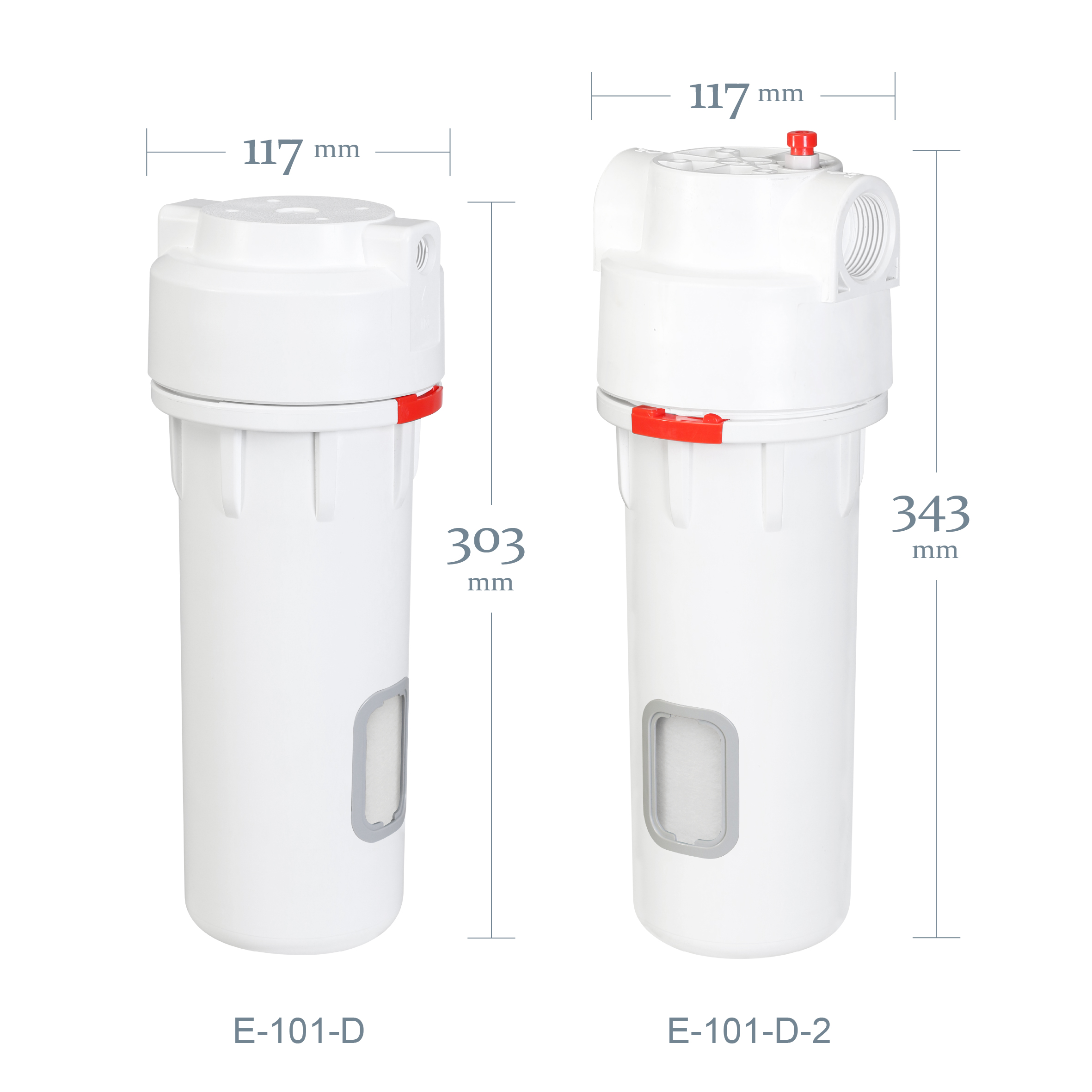 Double-layer Easy Filter housing
