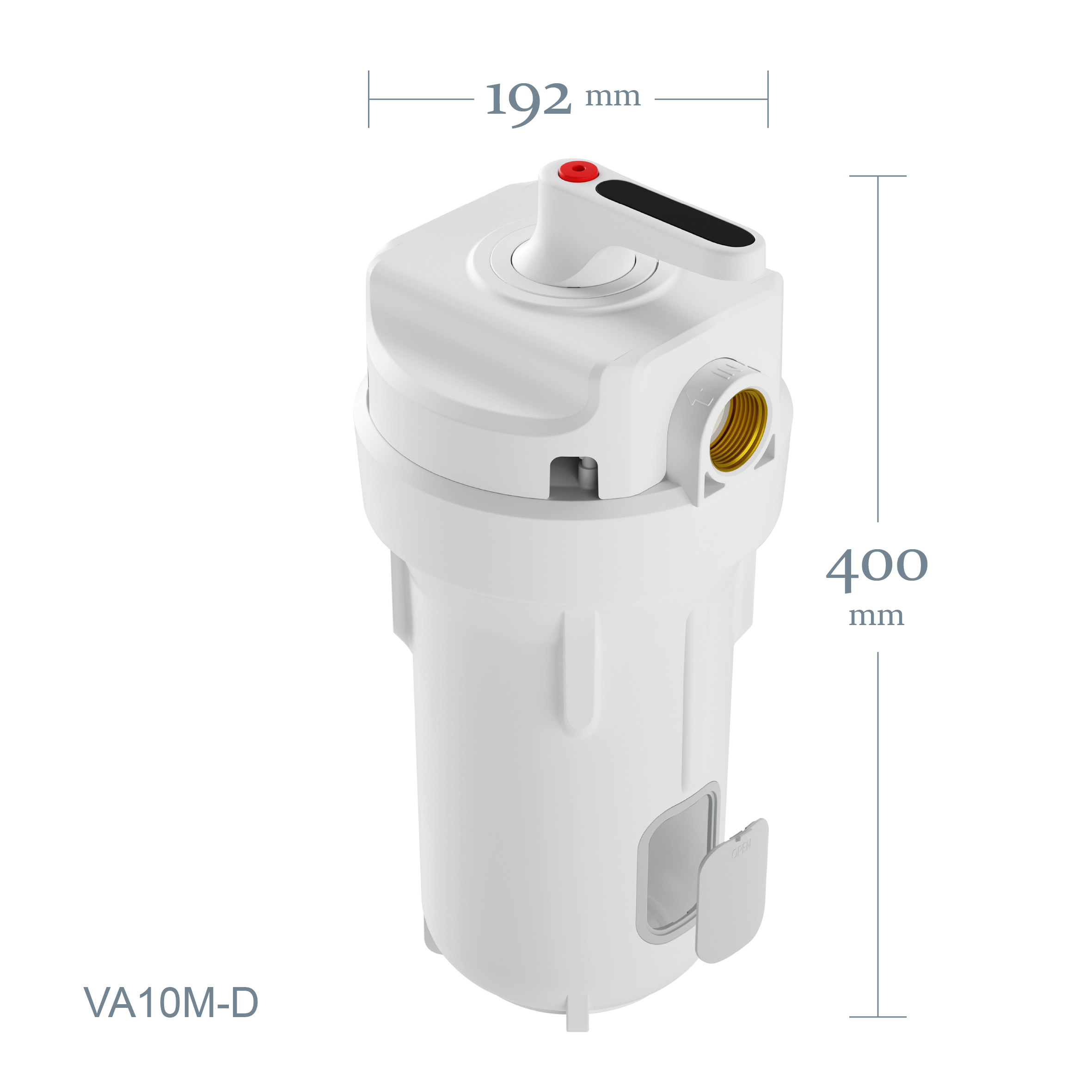 Cylindrical valve Double-layer Big housing