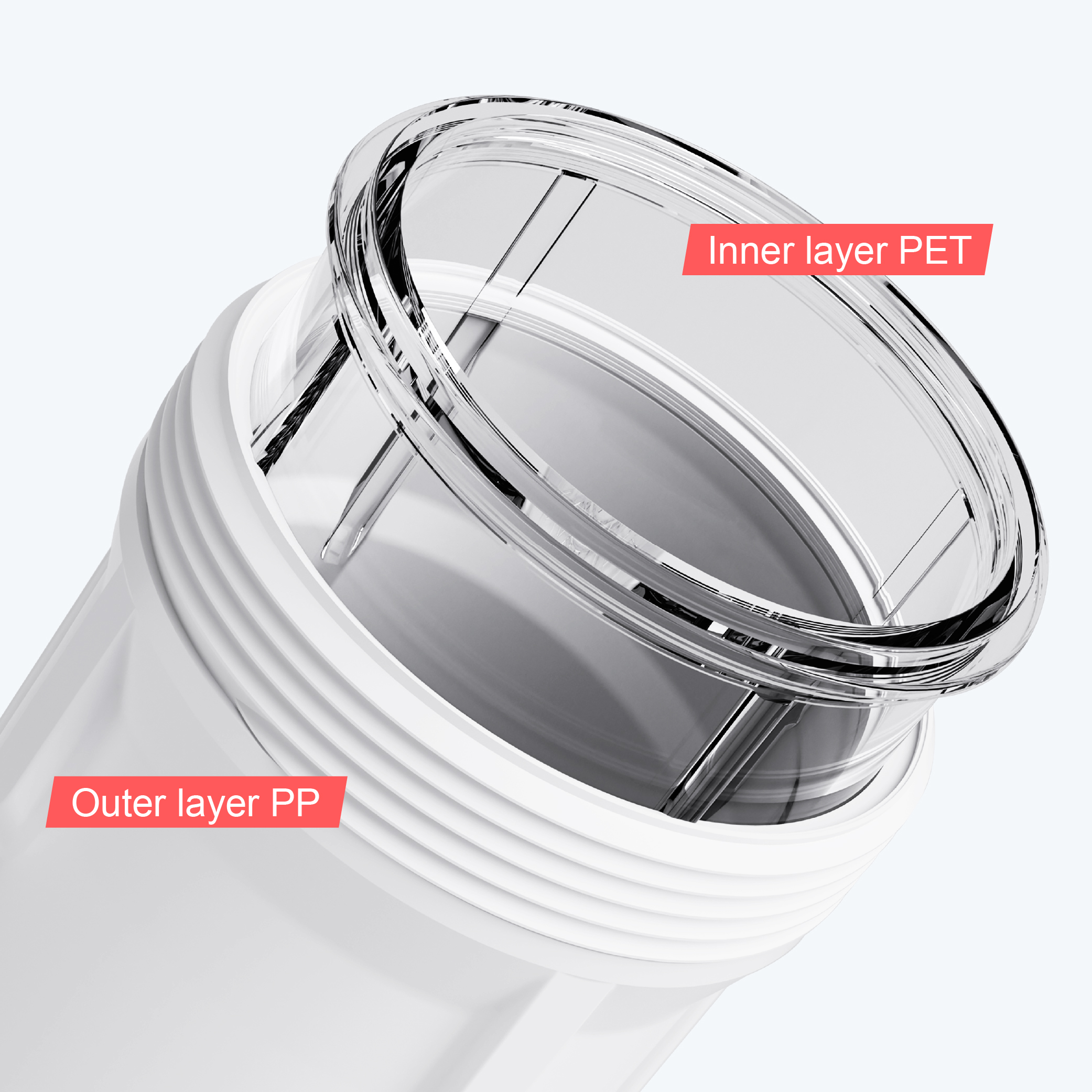 Ordinary Double-layer Big Easy housing