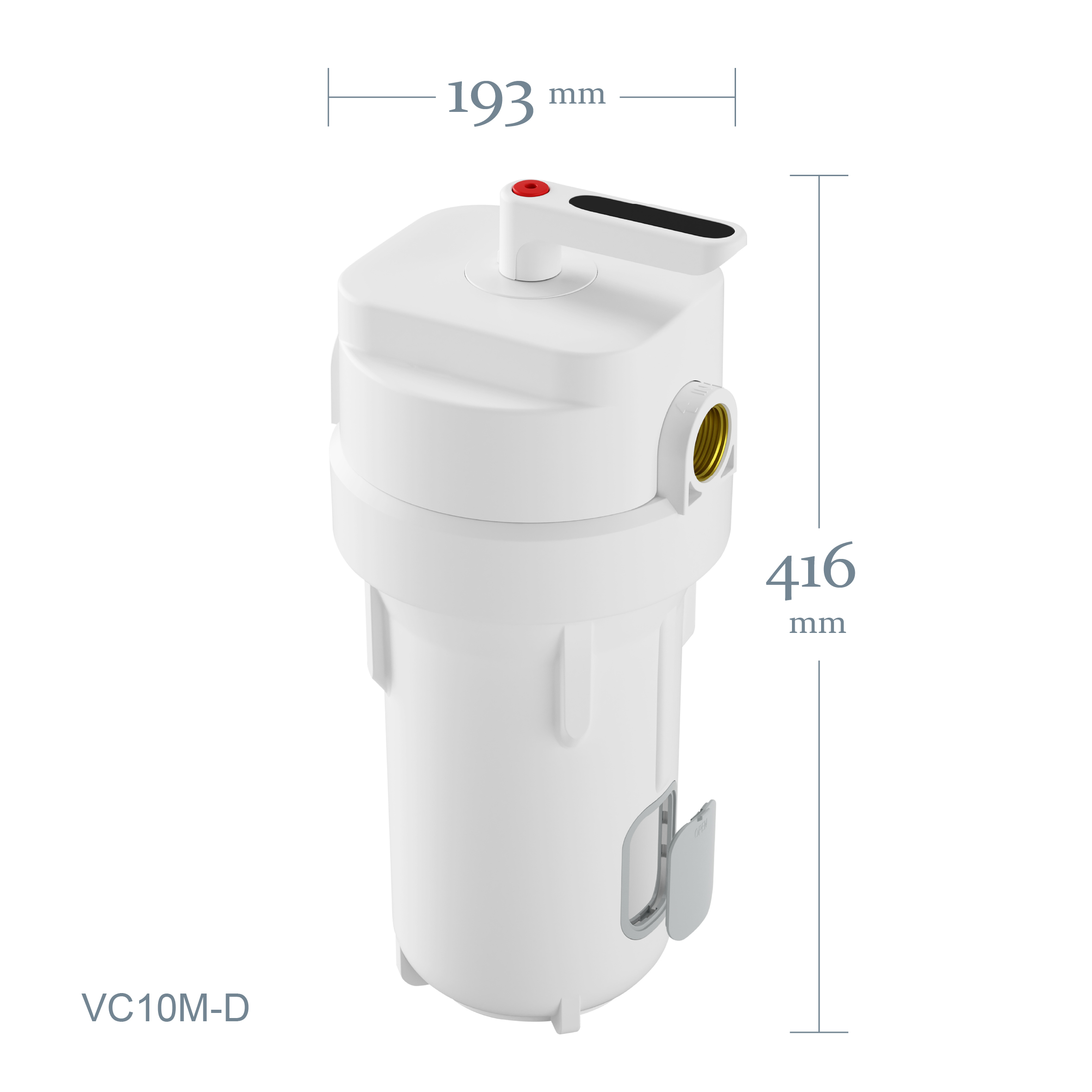 Ceramic valve Double-layer Big housing