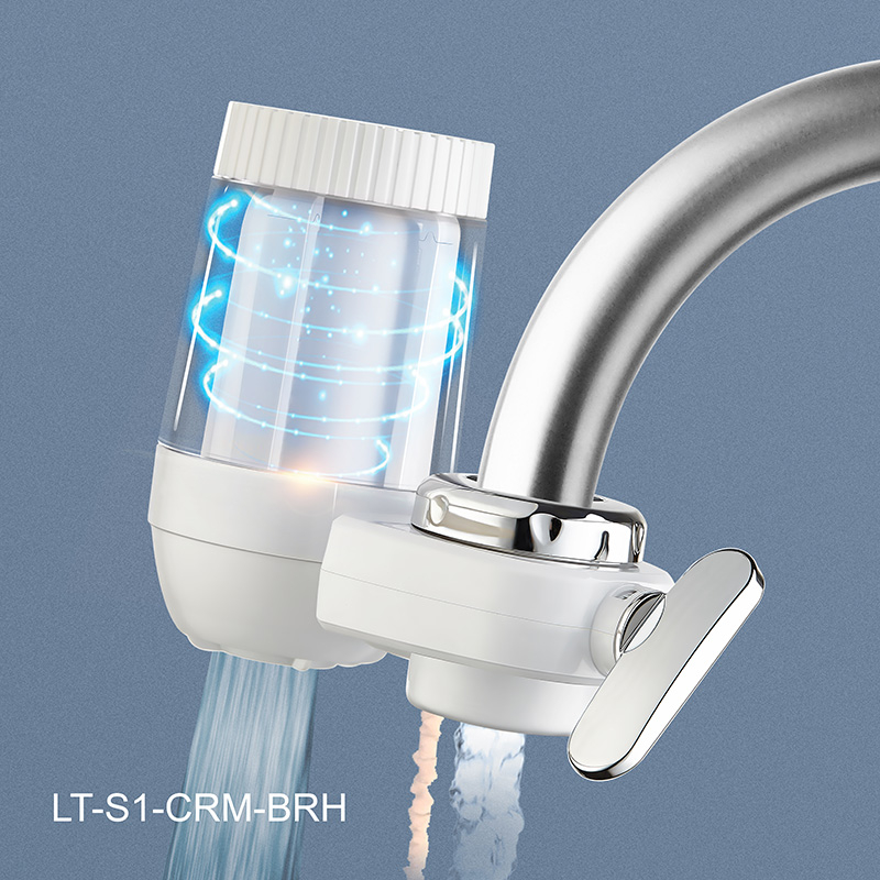 Rinseable Faucet Purifier With Brush