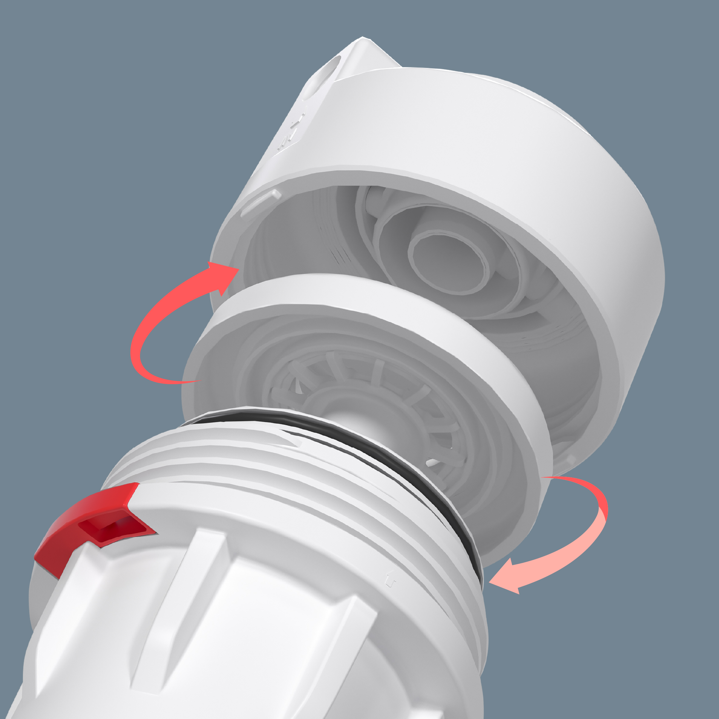 Single layer Easy Filter housing