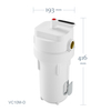 Ceramic valve Double-layer Big housing