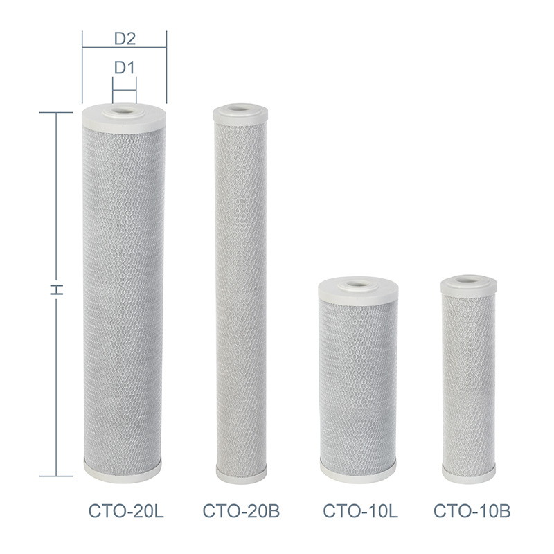 Block Carbon Filter Cartridge
