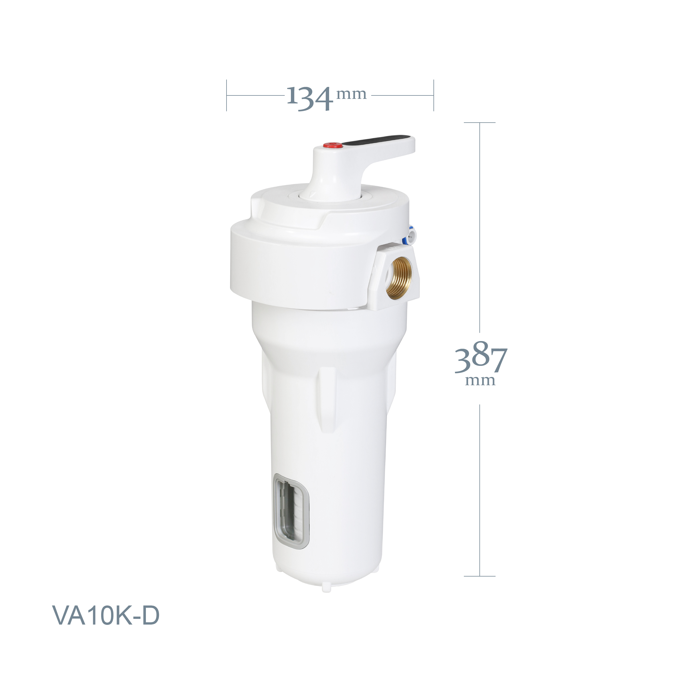 Cylindrical valve Double-layer Big housing